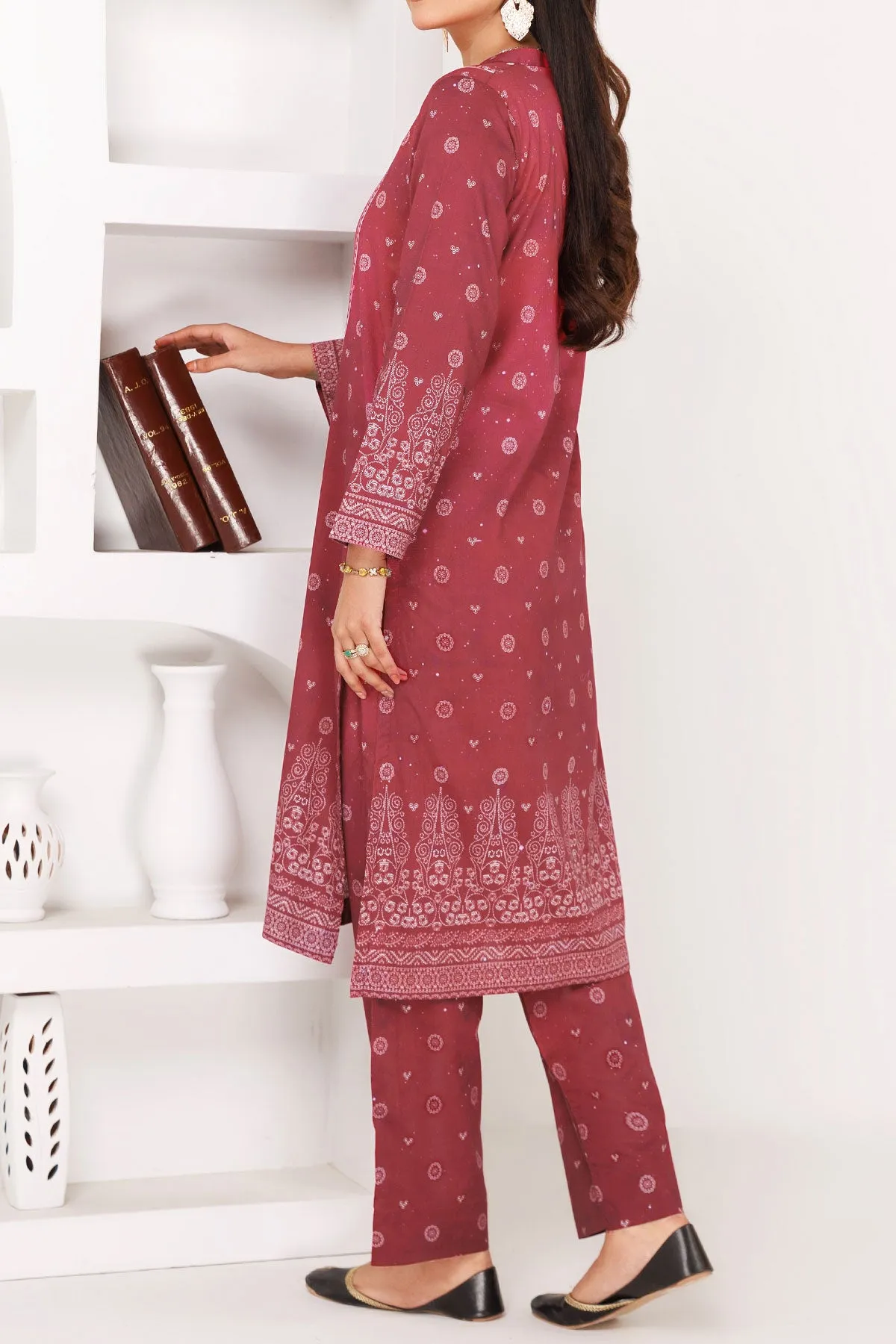 2 PIECE DIGITAL PRINT LAWN| DPC-287