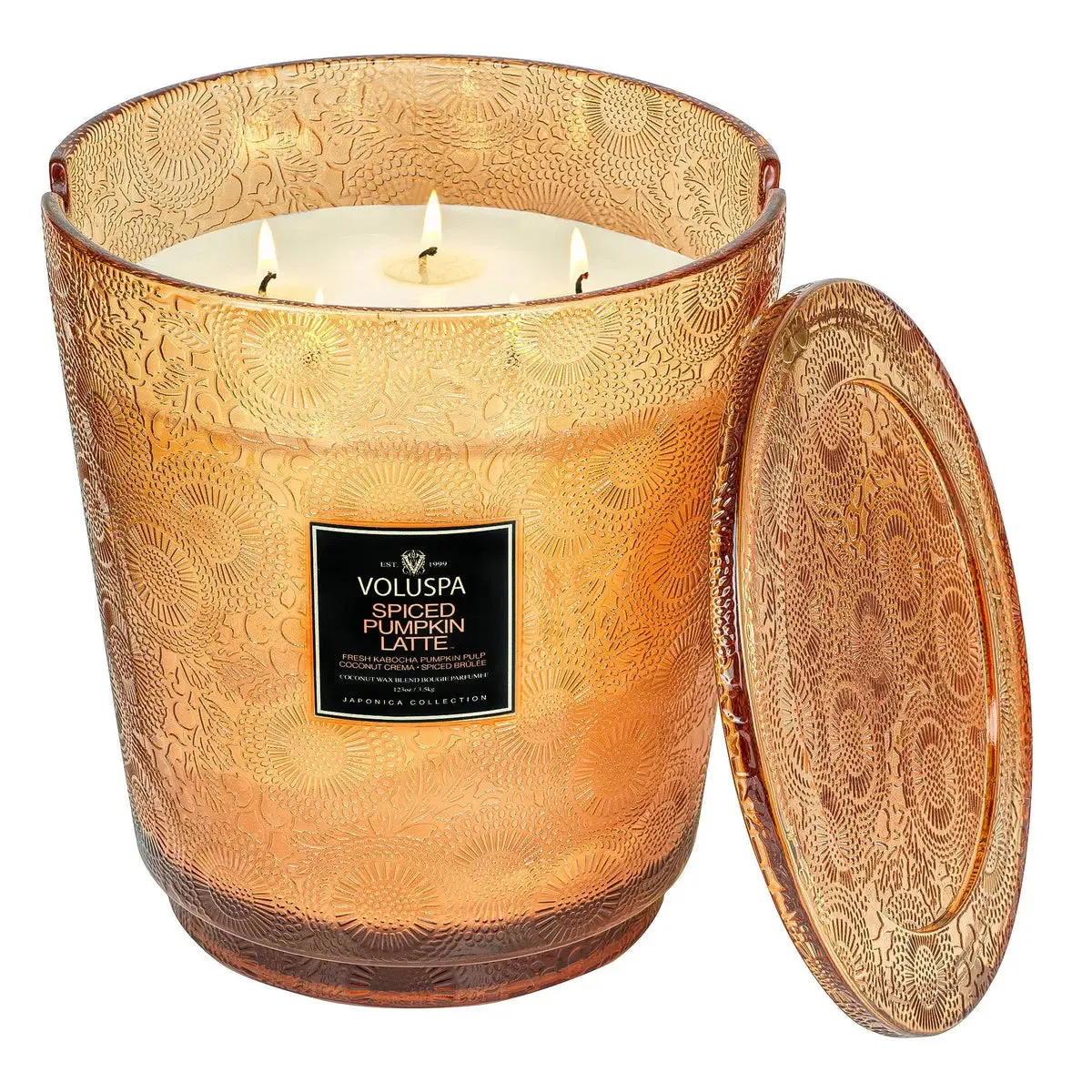 5 Wick Hearth 123 oz Candle Spiced Pumpkin Latte