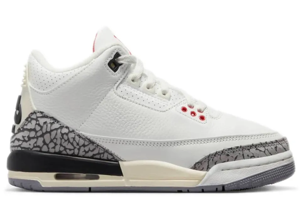 Air Jordan Retro 3 White Cement Reimagined (GS)