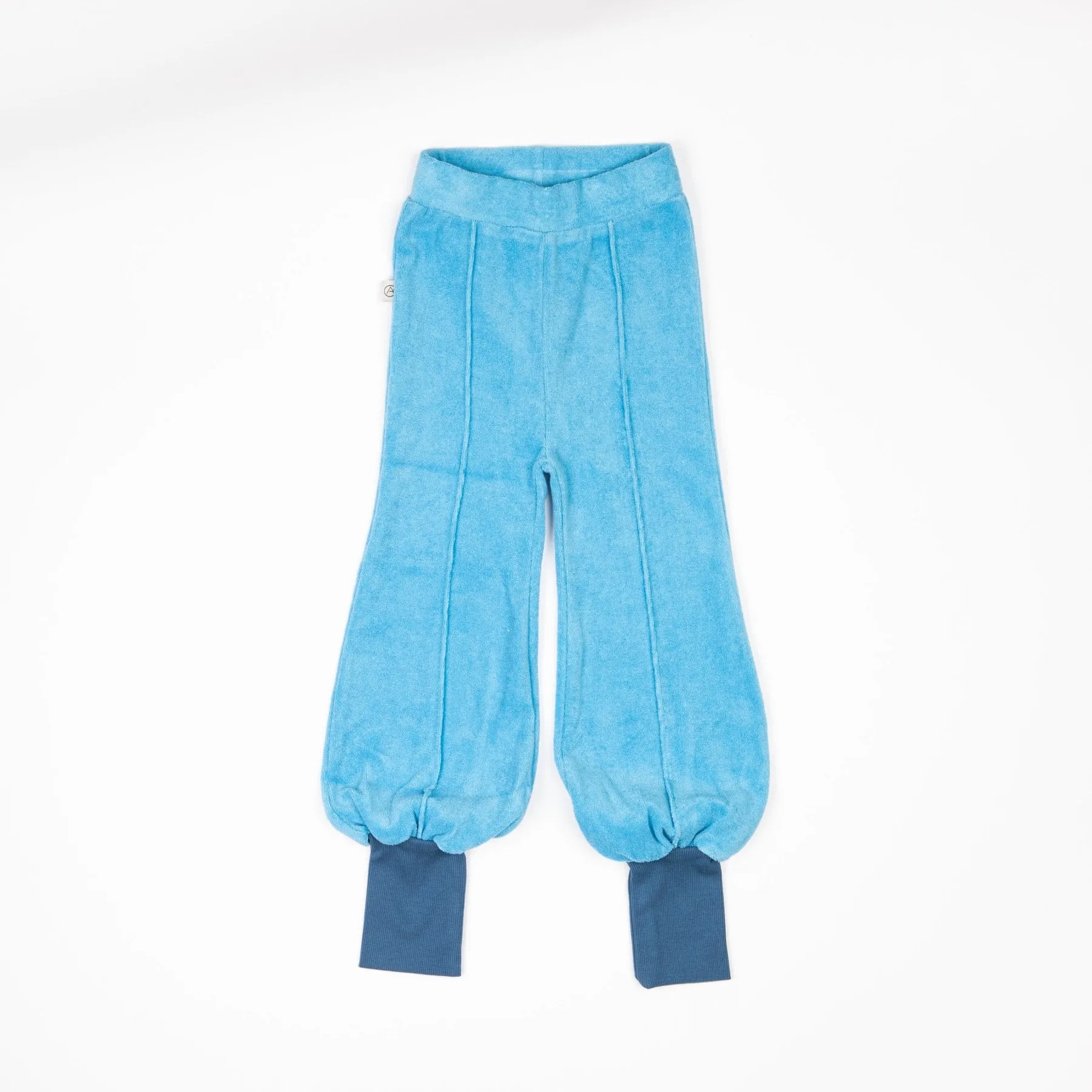 Alba Bonnie Blue Velour Balloon Tight Pants