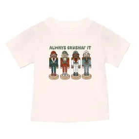 Always Crushin It (Green) - Kids Tee (Natural)