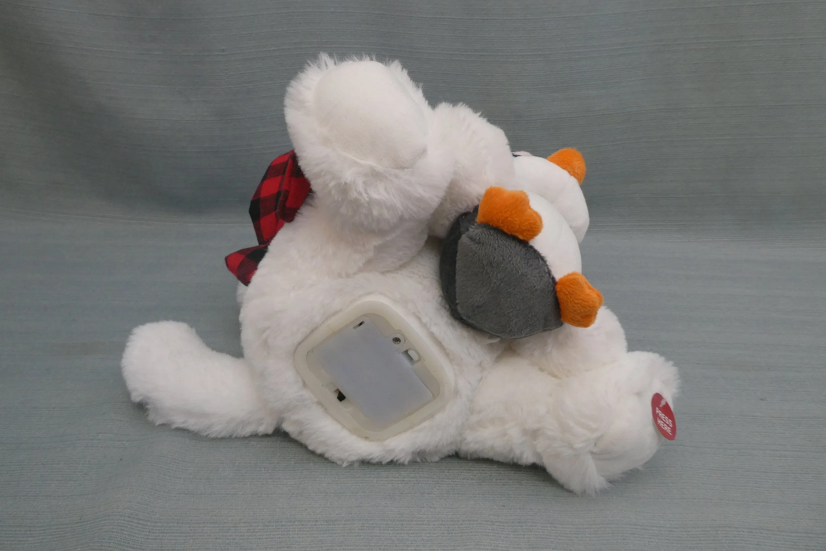 Animated Polar Bear and Penguin Plush Toy - Very Good Condition