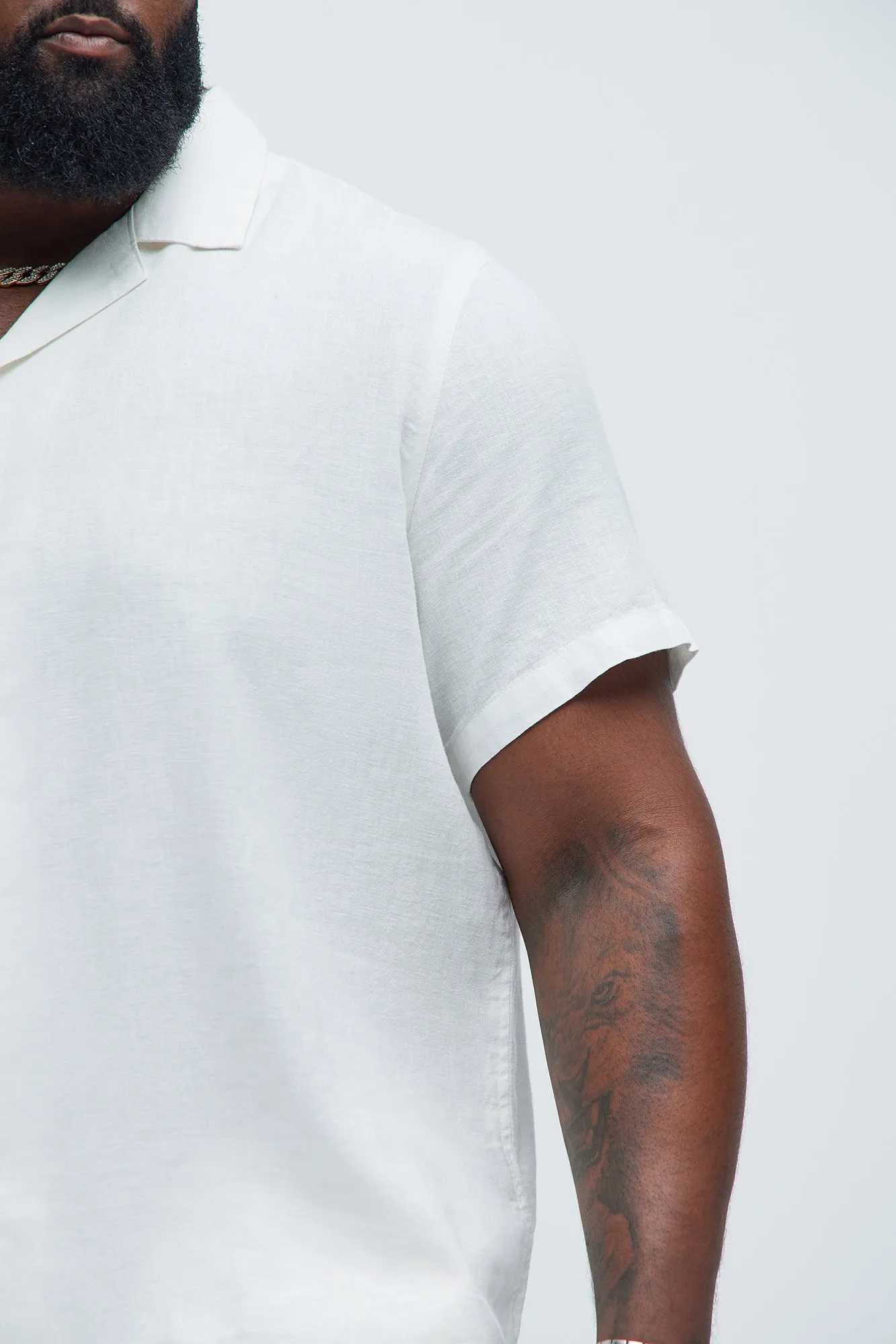 Bahamas Linen Shirt - White