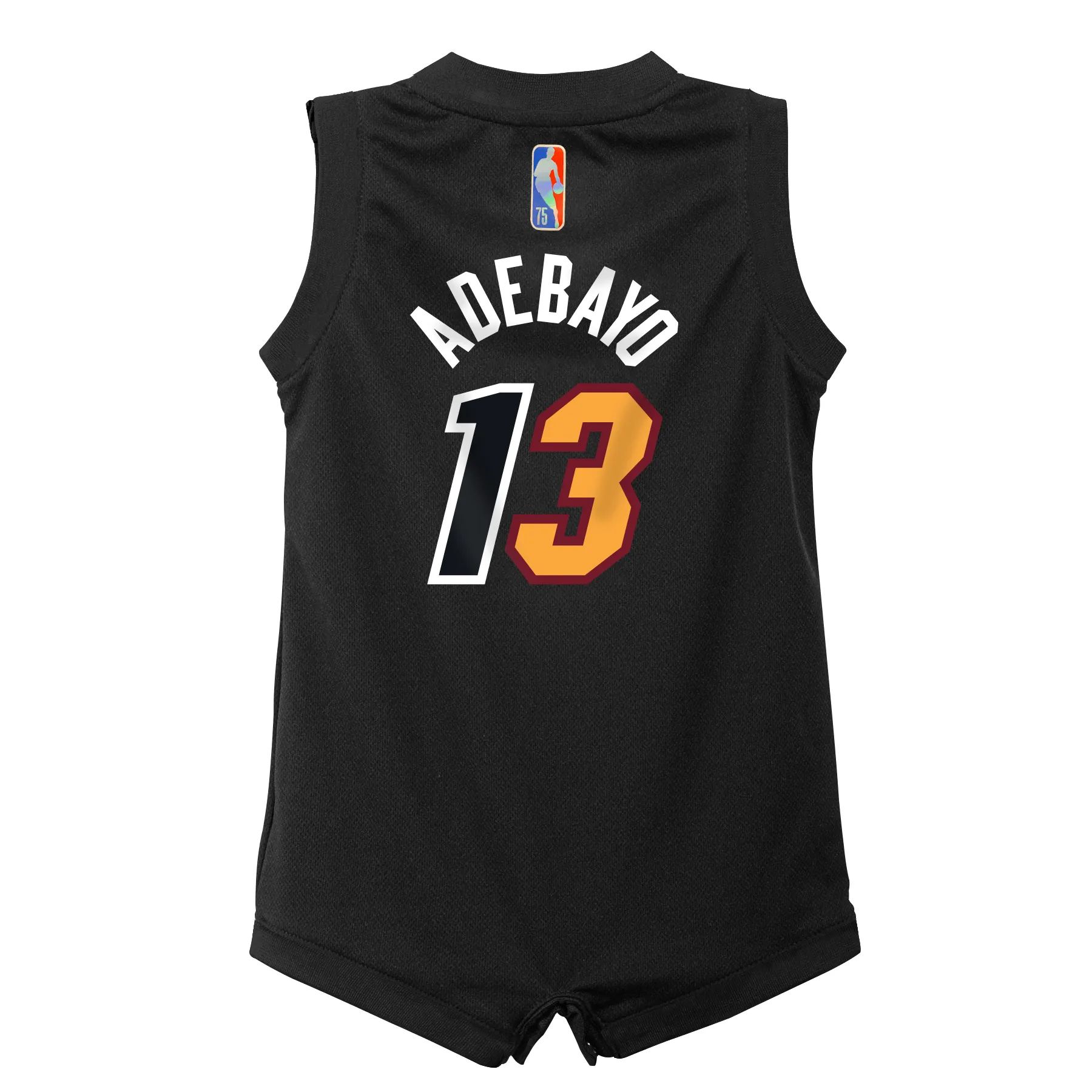 Bam Adebayo Nike Miami HEAT Mashup Onesie Jersey