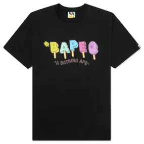 Bape Popsicle Tee  - Black