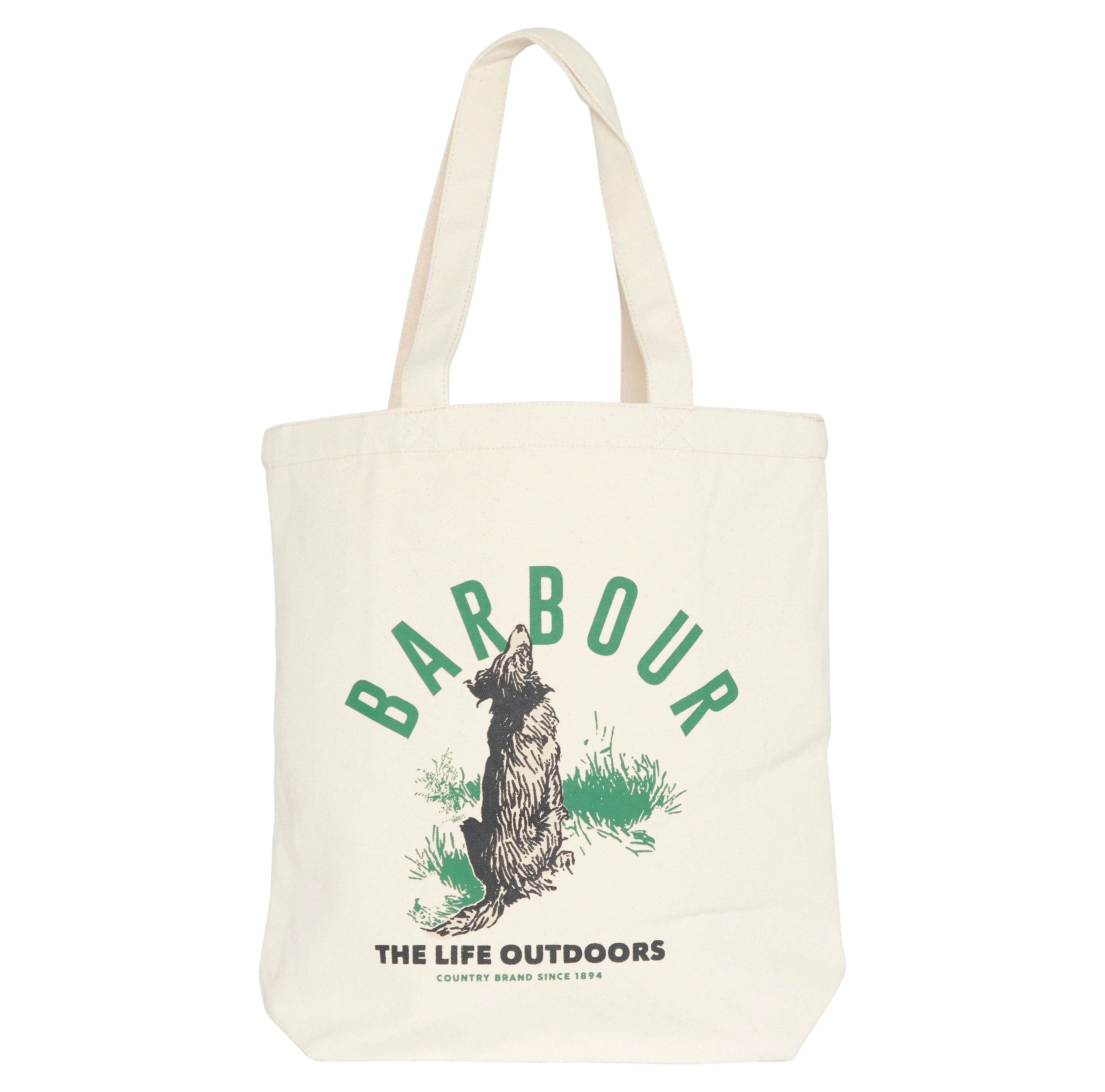 Barbour Printed Canvas Tote Bag