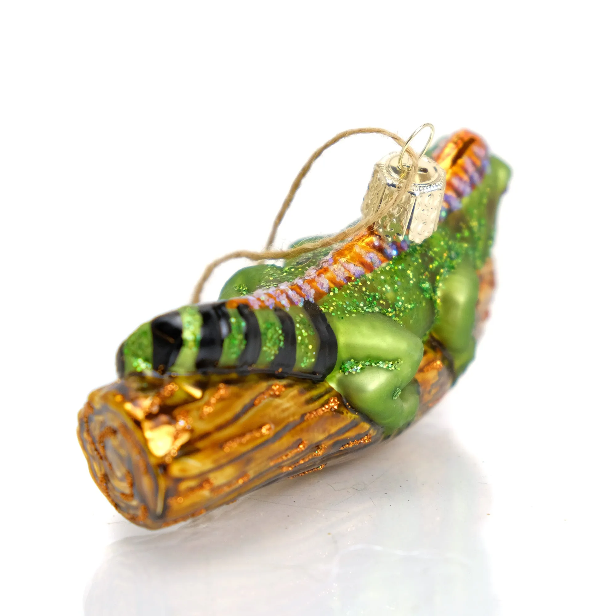 Bearded Dragon Lounging Lizard Ornament