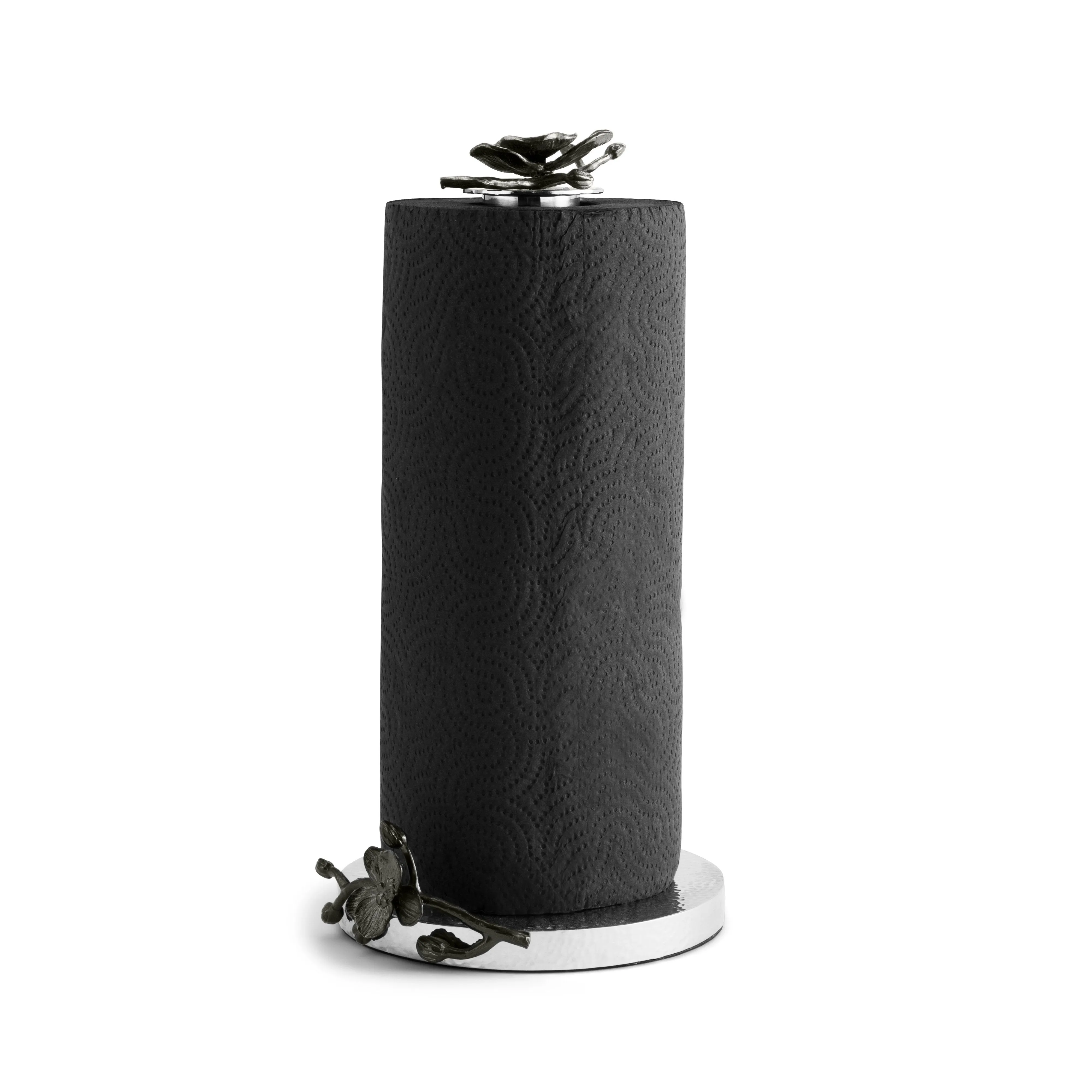 Black Orchid Paper Towel Holder