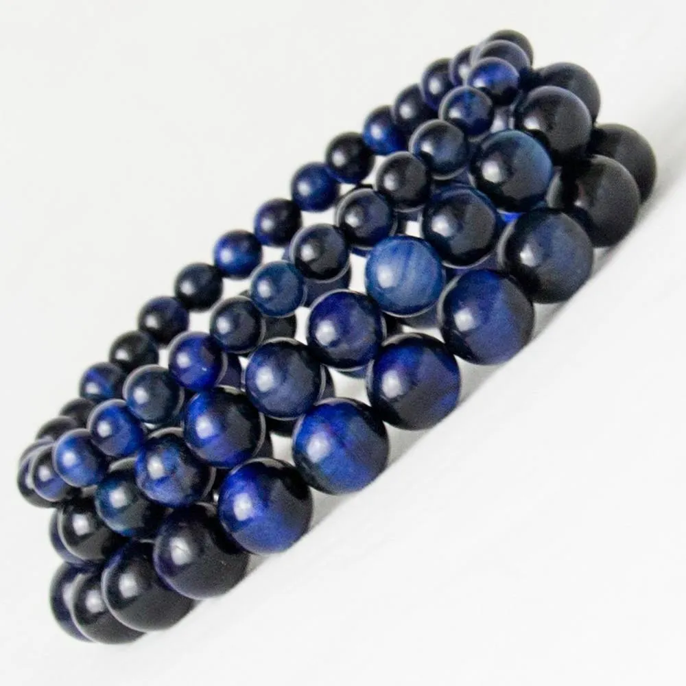 Blue Tiger Eye Bracelet