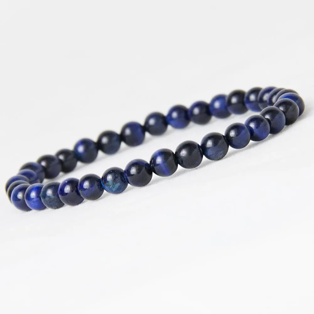 Blue Tiger Eye Bracelet