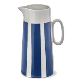 Bold Stripe Pitcher - Blue