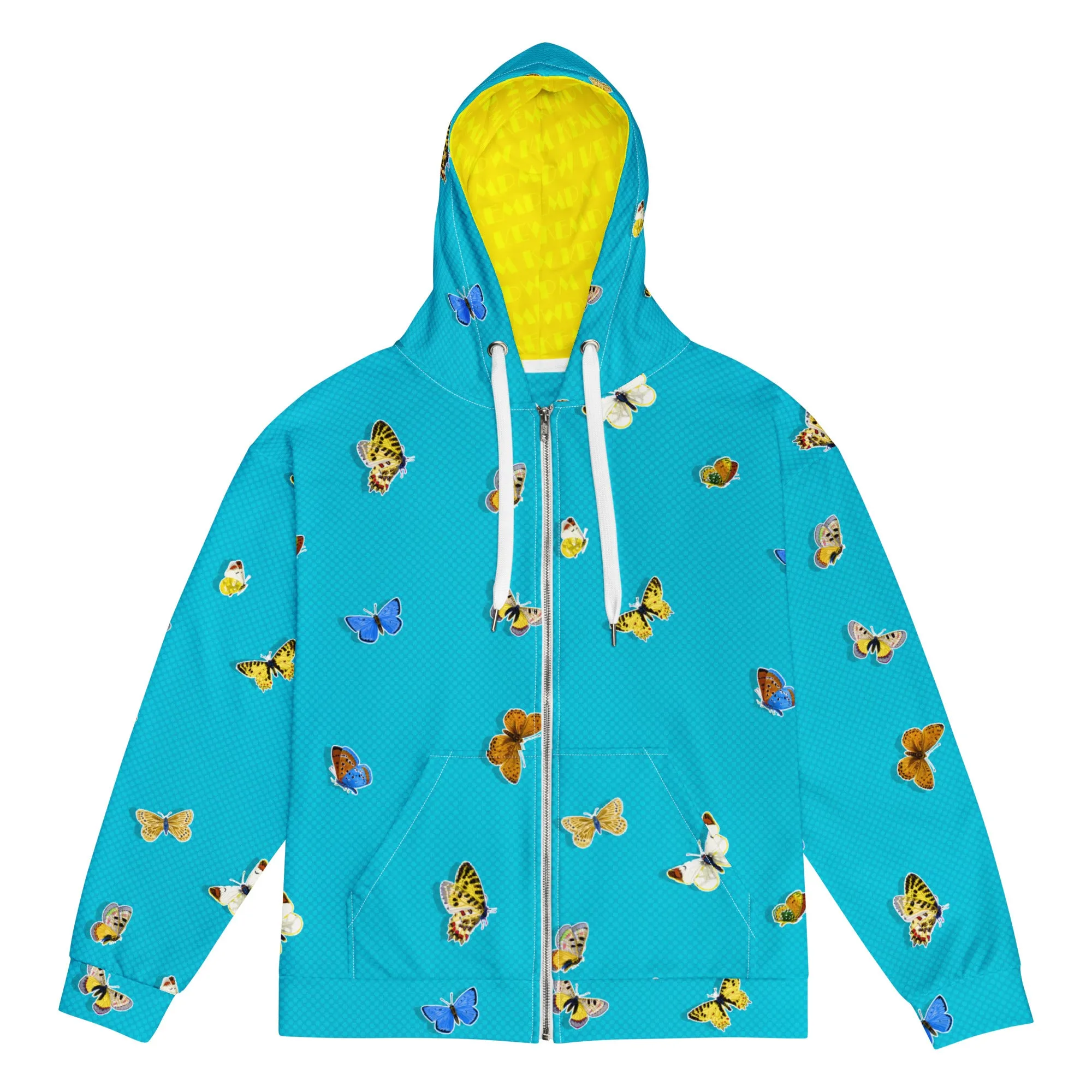 Butterfly Medley Unisex zip hoodie