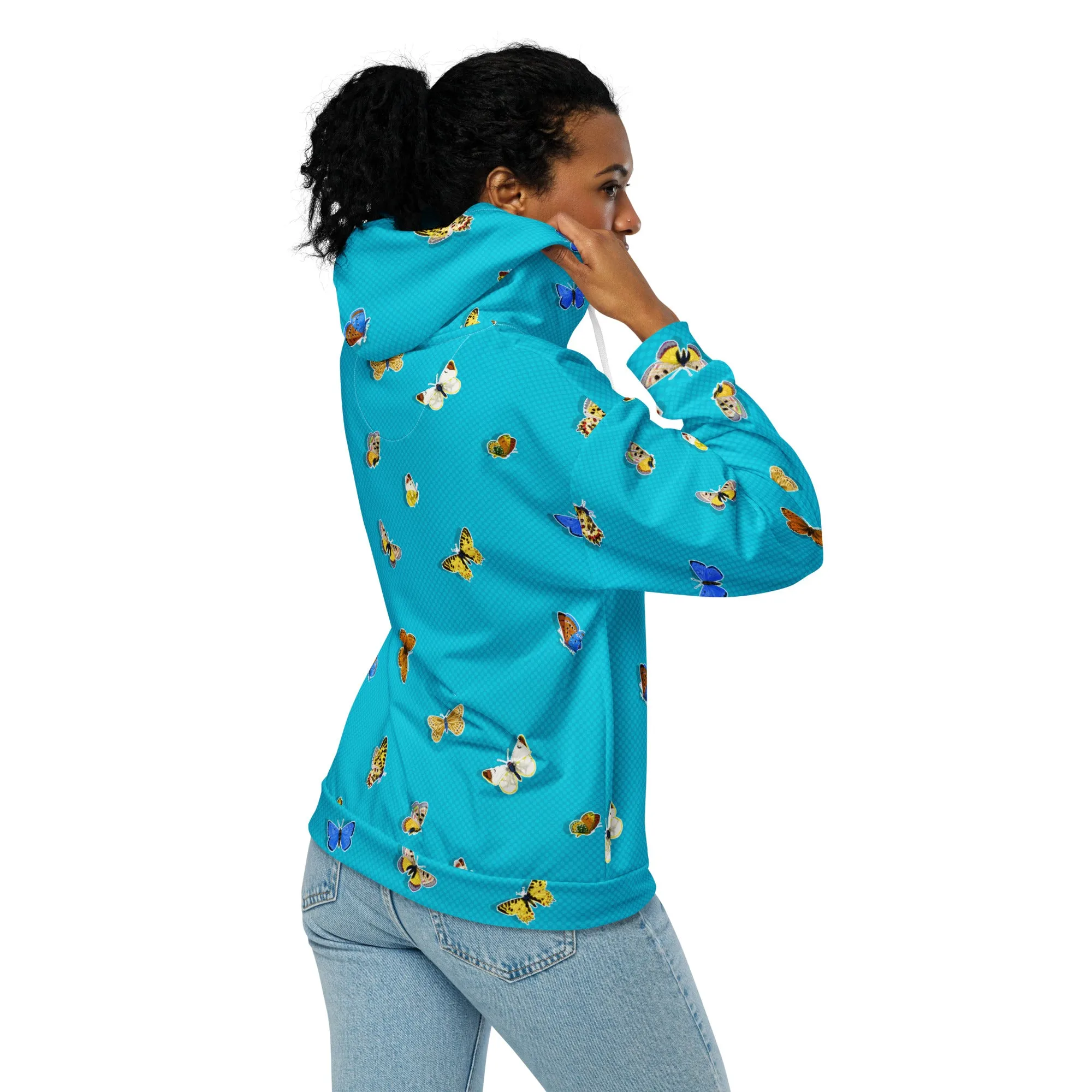 Butterfly Medley Unisex zip hoodie