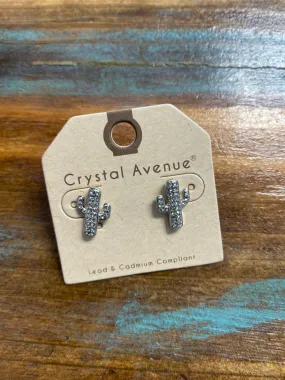 Cactus Crystal Earrings