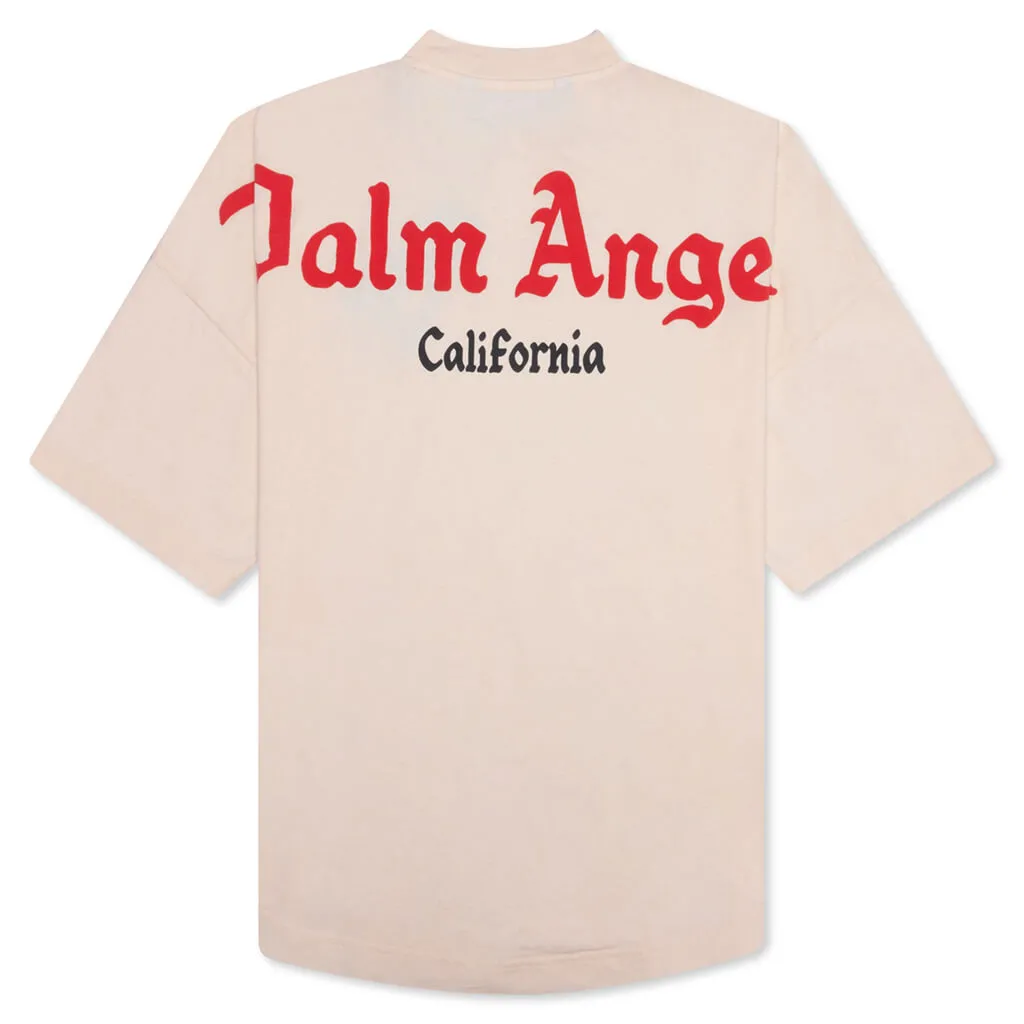 California Logo Over Tee - Off-White