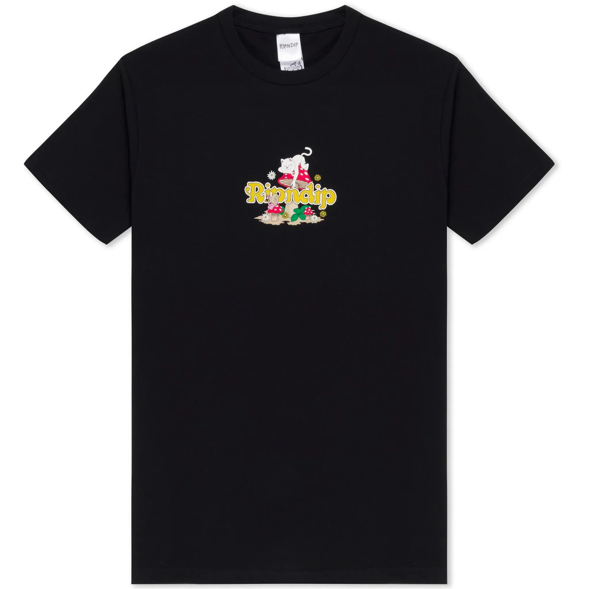 Caterpillar Garden Tee (Black)