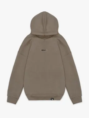 Cedar Brown Oversized Hoodie