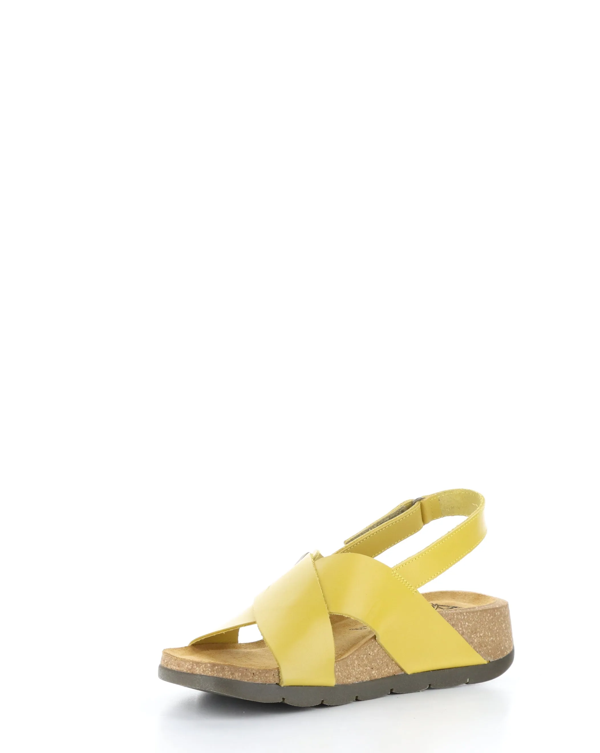 CHLO852FLY 007 MUSTARD Velcro Sandals