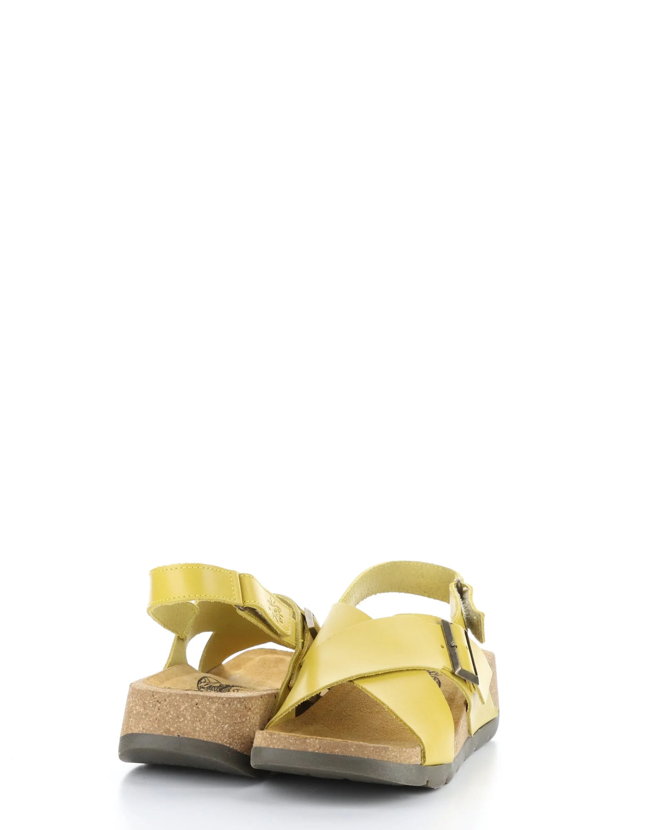 CHLO852FLY 007 MUSTARD Velcro Sandals