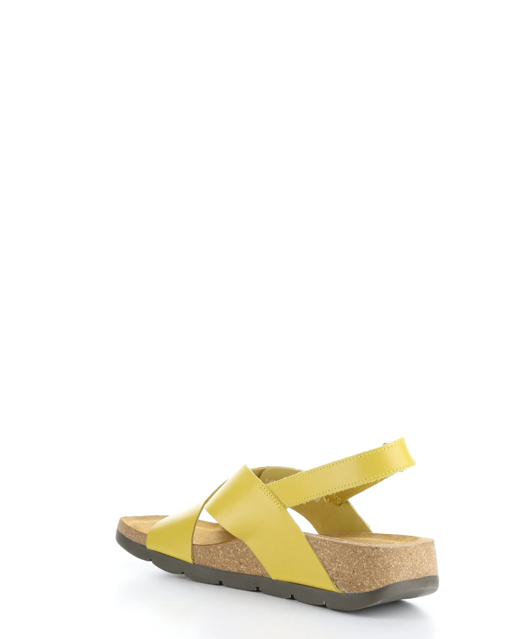 CHLO852FLY 007 MUSTARD Velcro Sandals