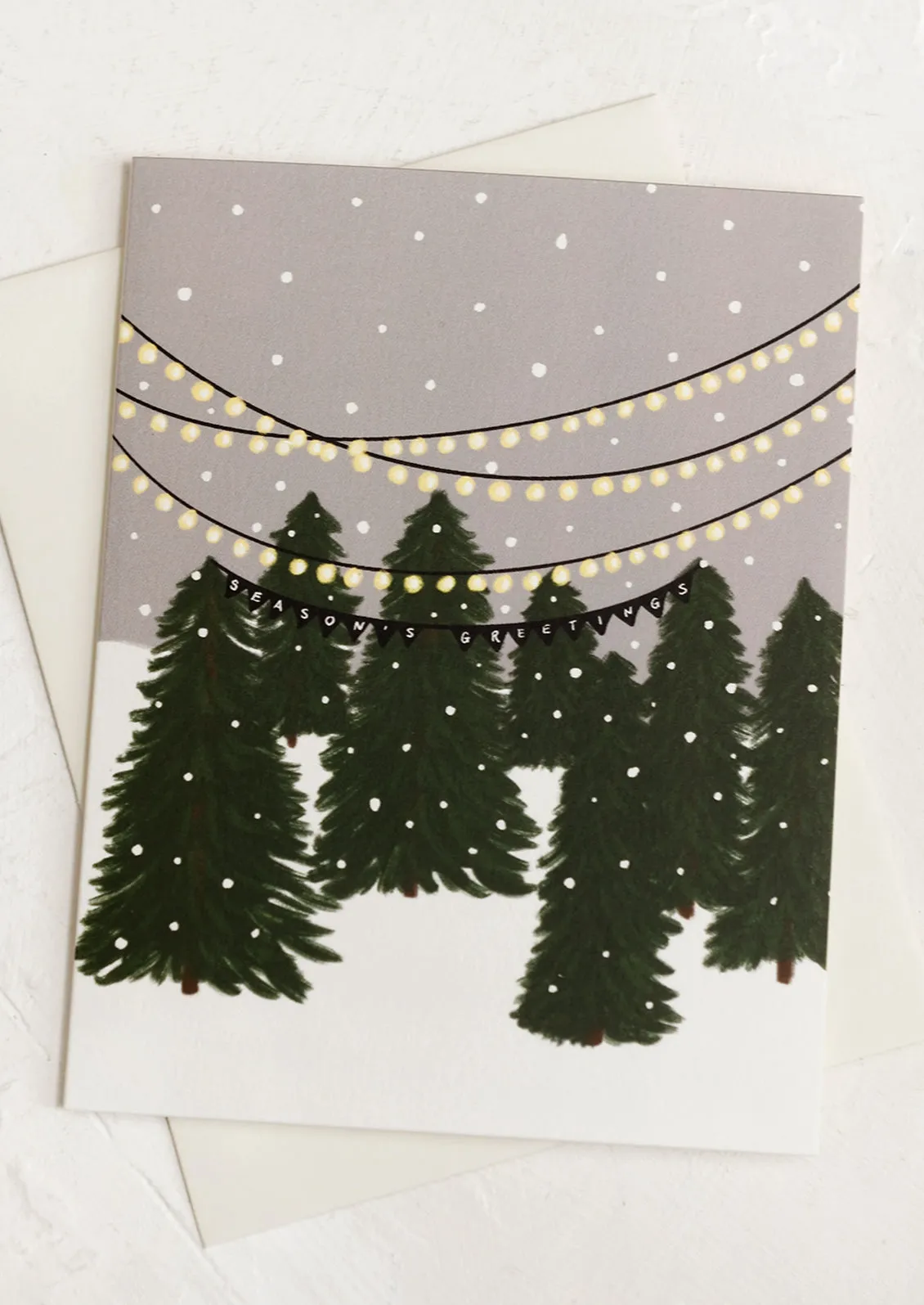 Christmas Tree Field Card Set