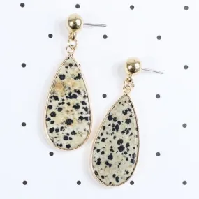 Crystal teardrop earrings