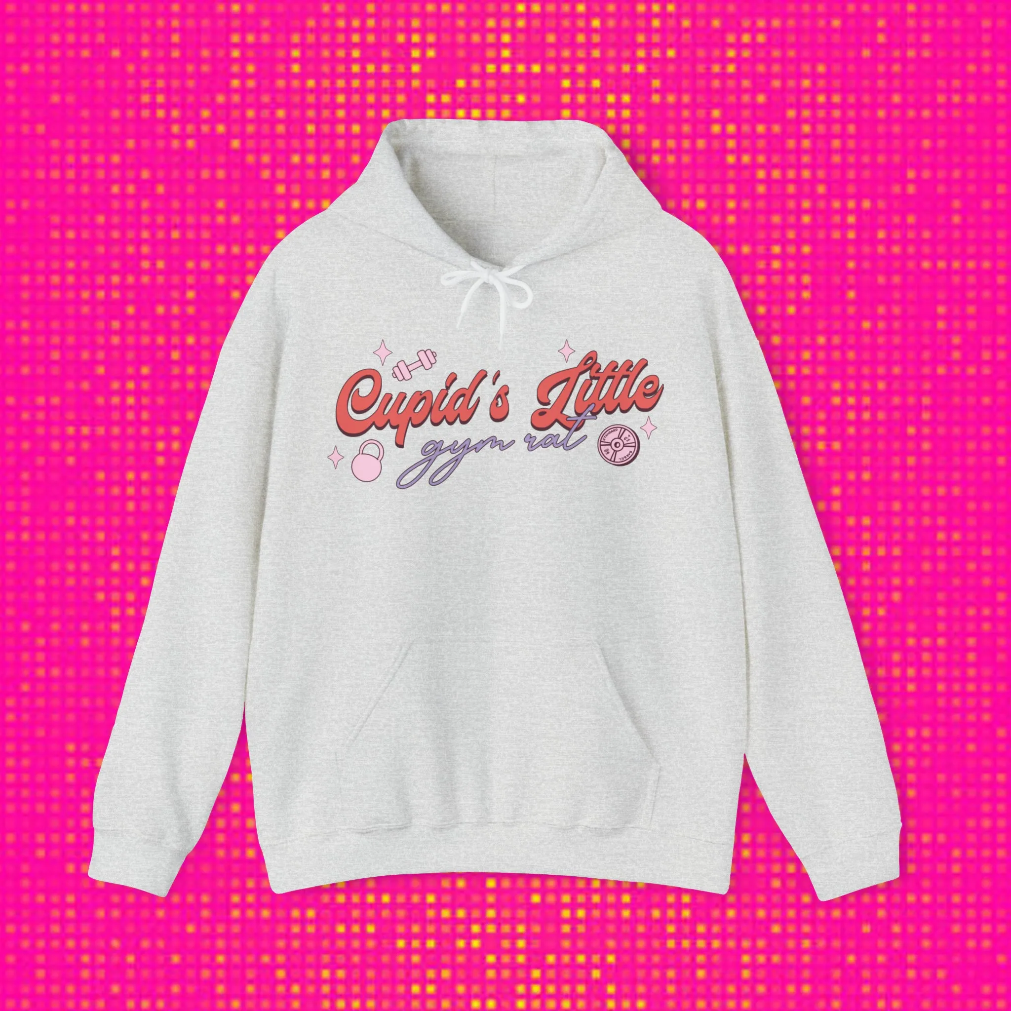 CUPID'S LITTLE GYM RAT - HOODIE