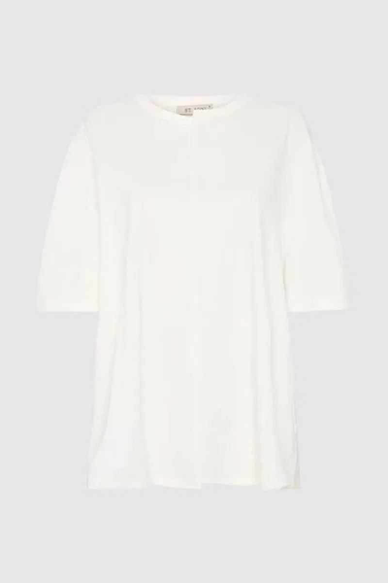 DECONSTRUCTED TSHIRT-WHITE