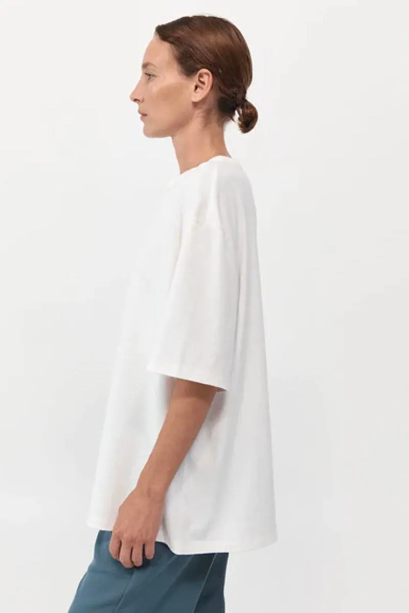 DECONSTRUCTED TSHIRT-WHITE