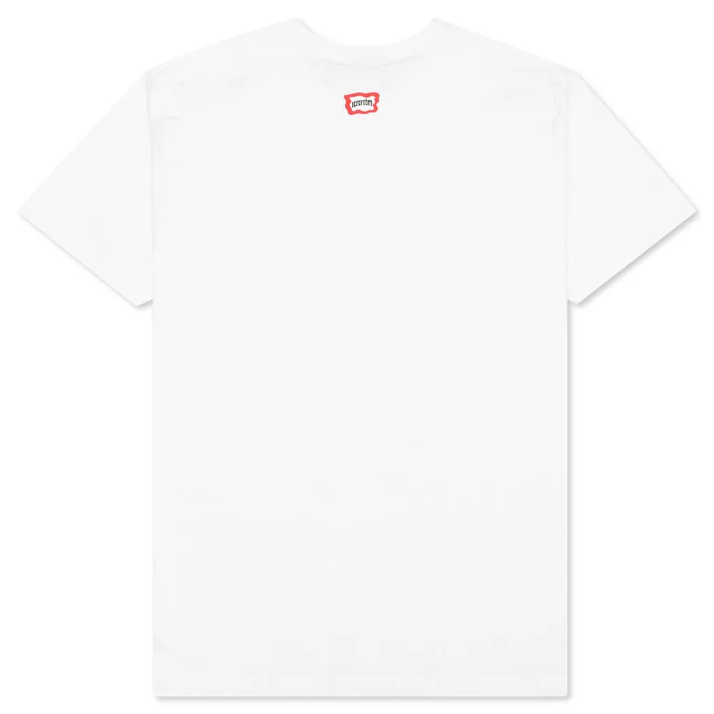 Dollar S/S Tee - White