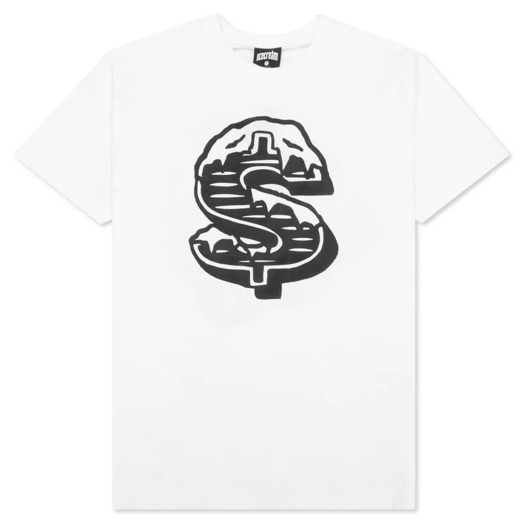 Dollar S/S Tee - White