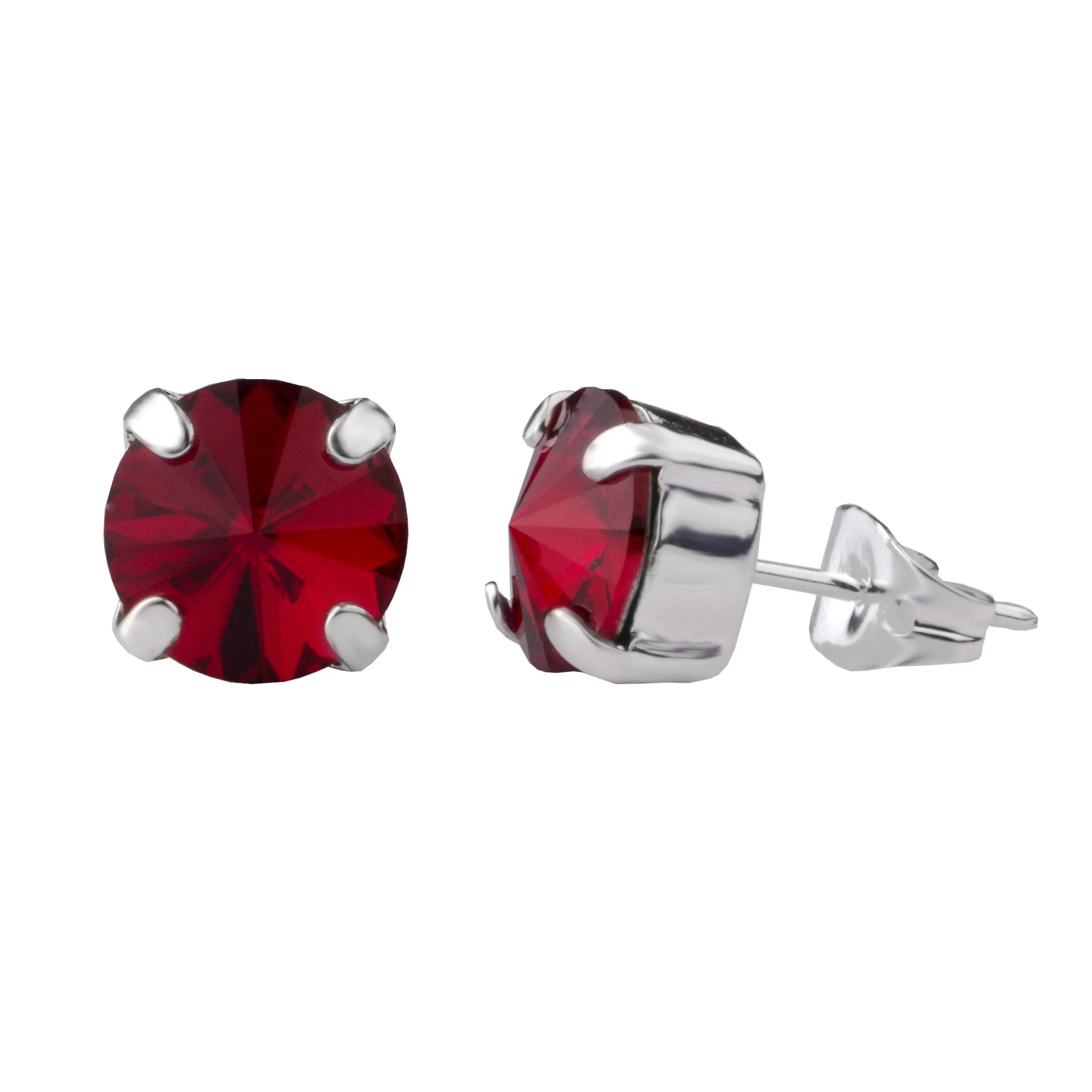 Earring | Sparkles | Garnet