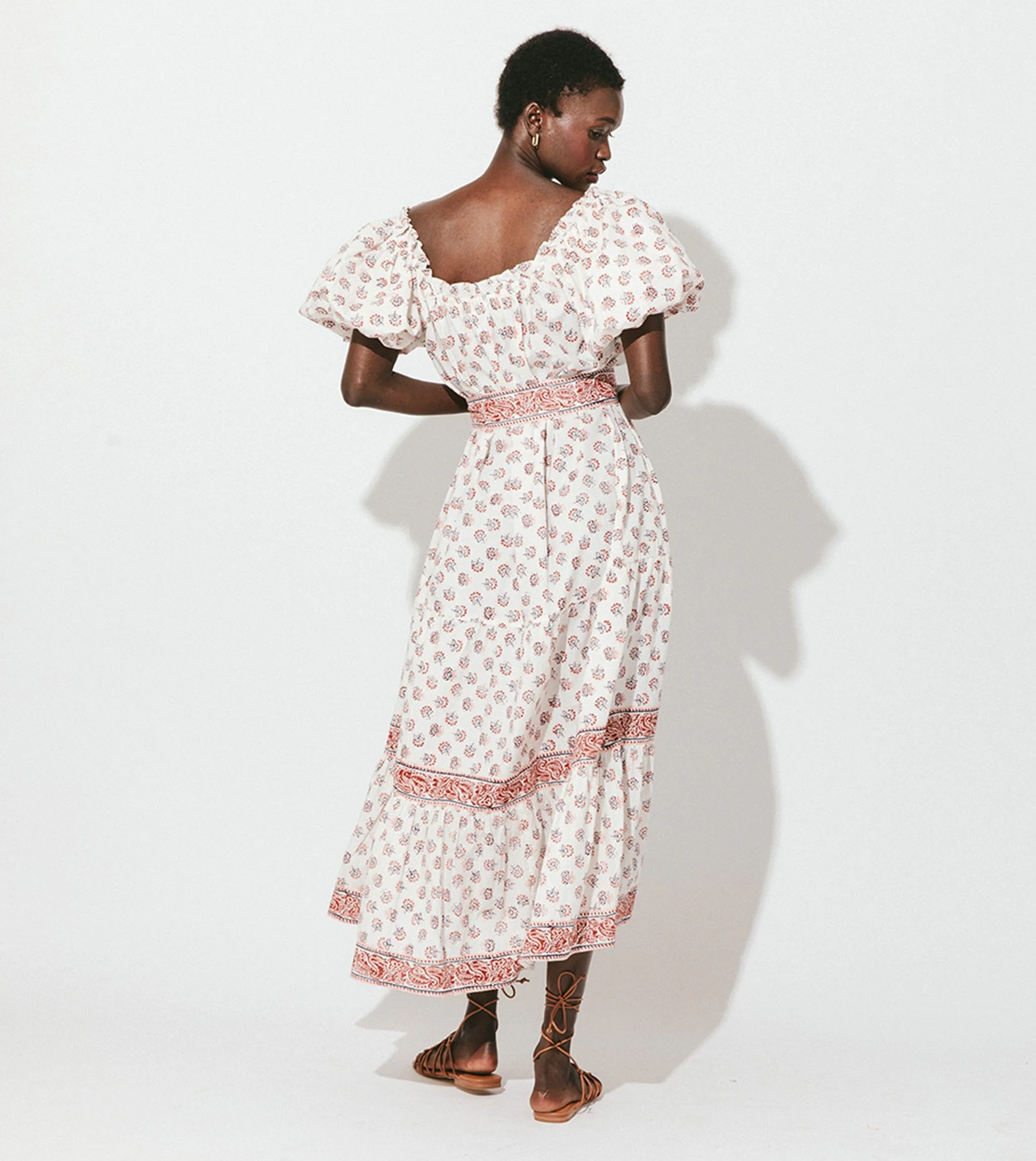 Elisa Midi Dress | Belize Blossom