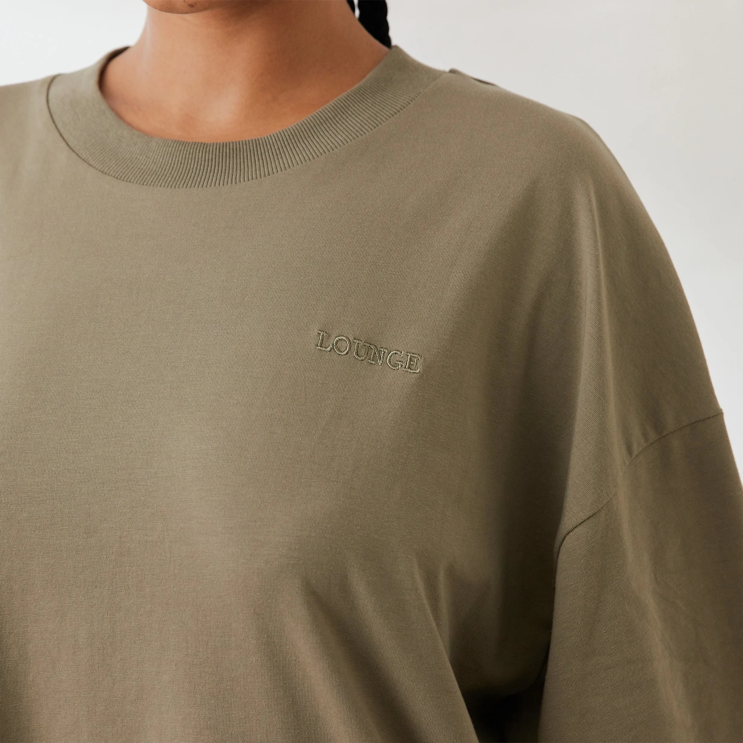 Essential Oversized T-Shirt - Olive