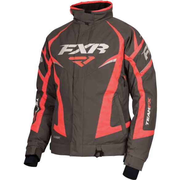 FXR Team Womens Jacket Char Elec Tang