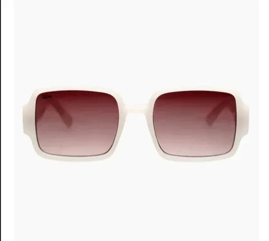 Groove Thang Sunglasses - Snow White