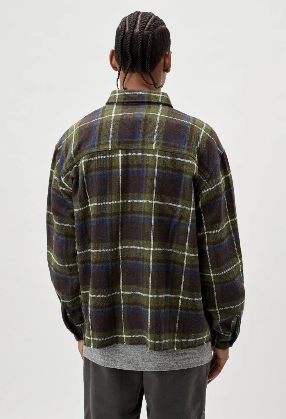 Hemi Oversized Shirt / Butte Plaid