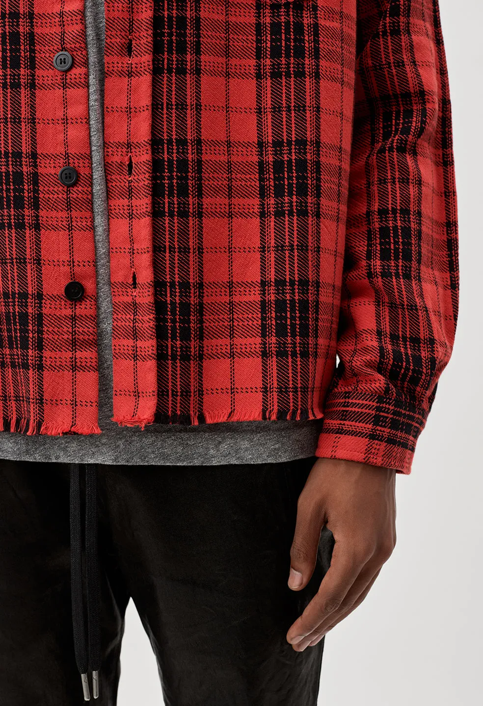 Hemi Oversized Shirt / Kingston Check