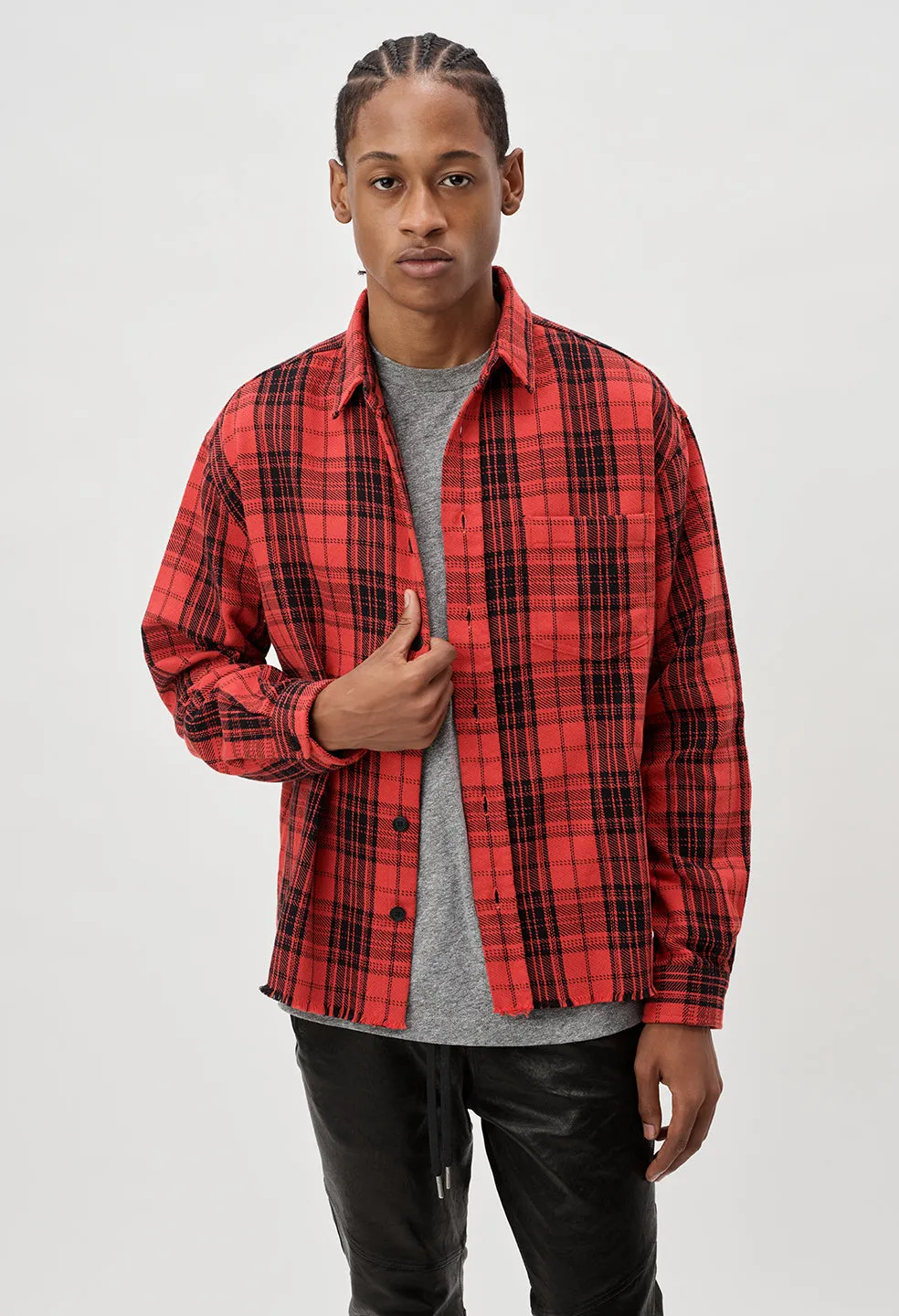 Hemi Oversized Shirt / Kingston Check