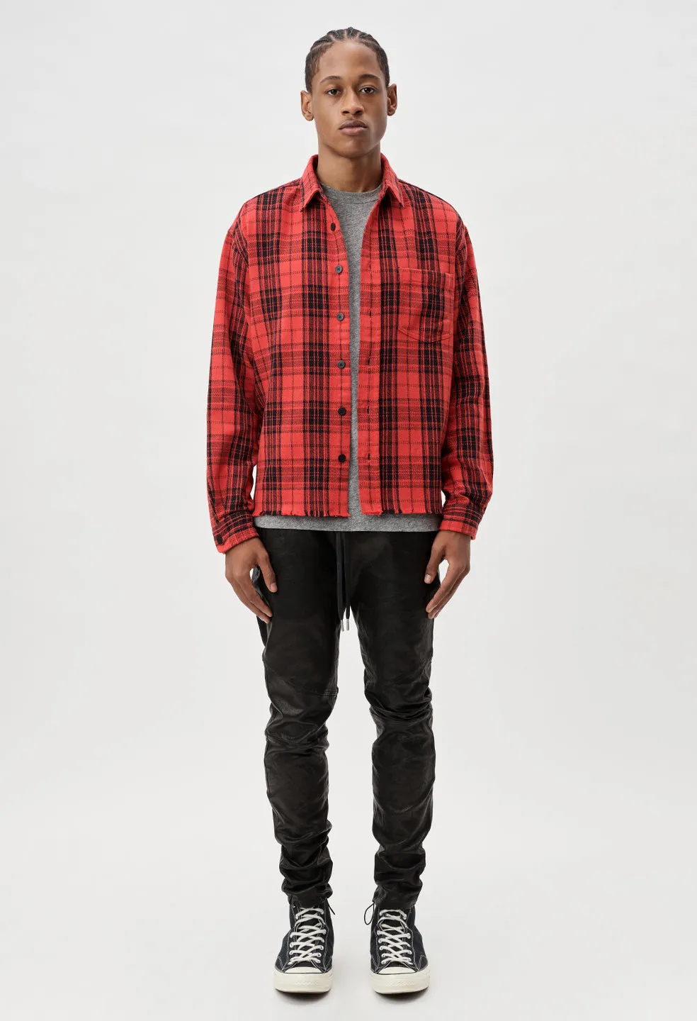 Hemi Oversized Shirt / Kingston Check