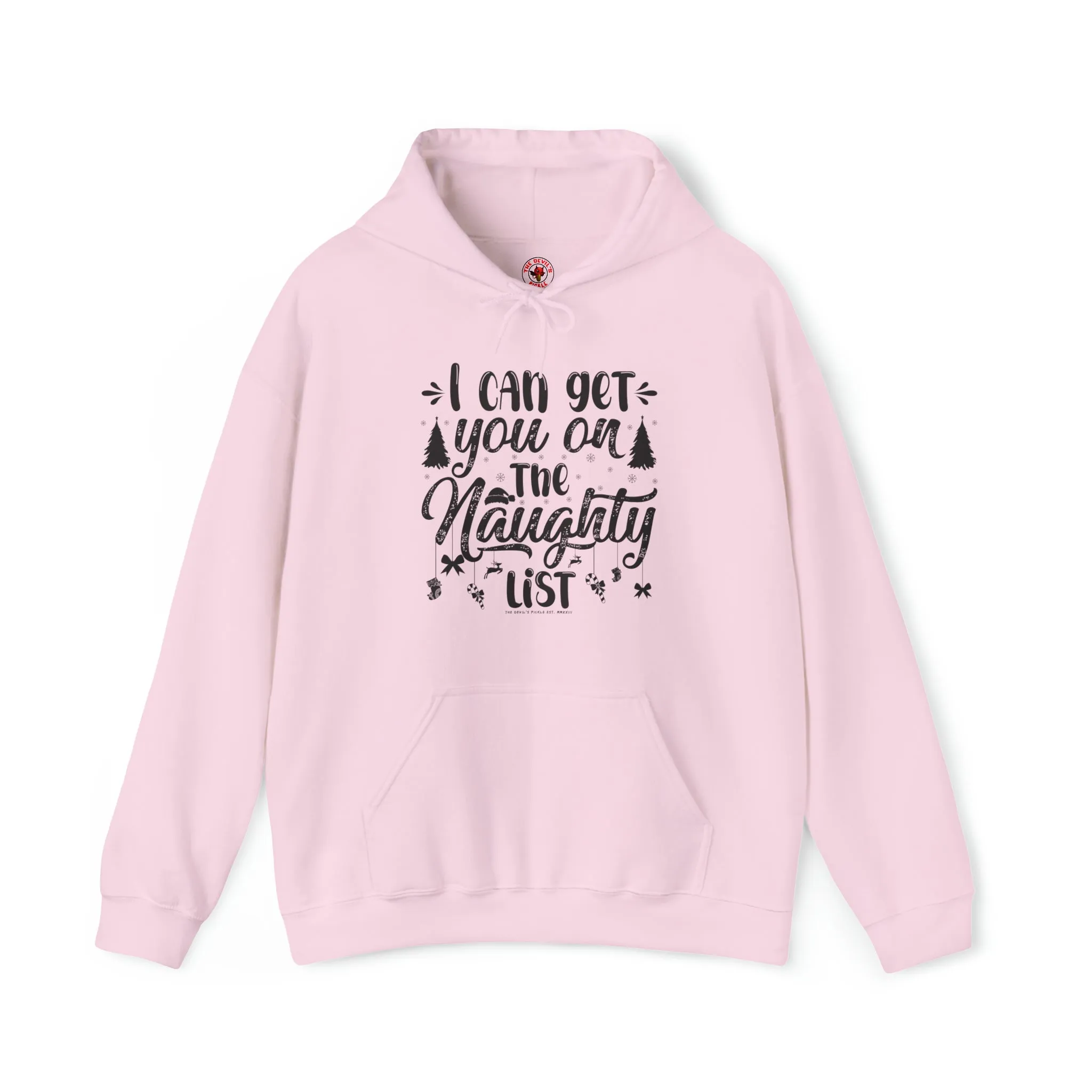 I Can Get You On The Naughty List Hooded Sweatshirt