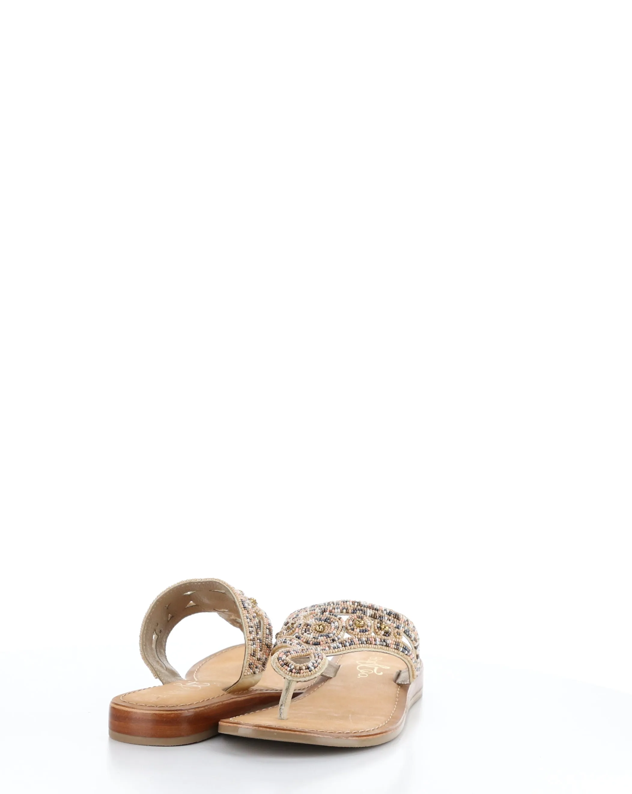 JILLY NATURAL MULTI Slip-on Sandals