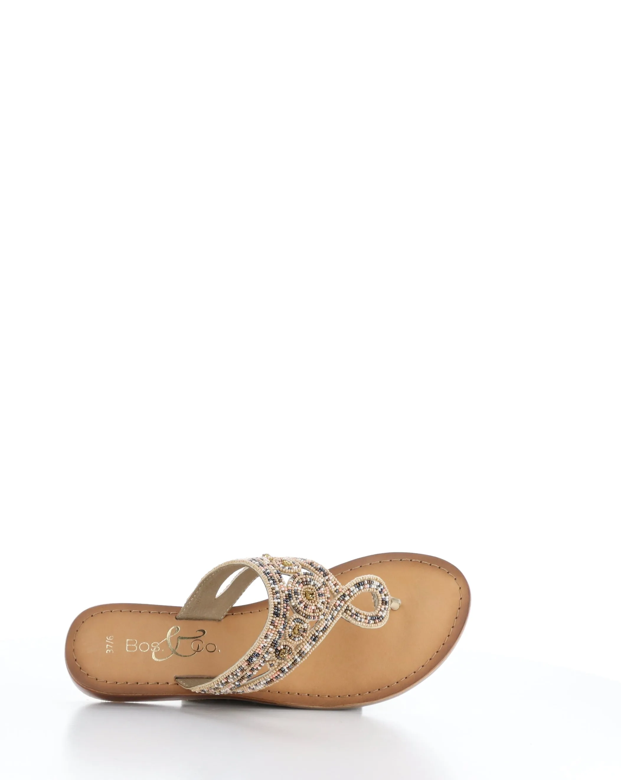 JILLY NATURAL MULTI Slip-on Sandals