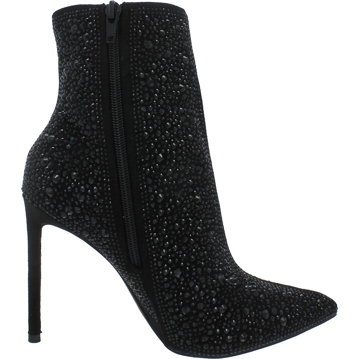 Journee Collection Womens Alexis Rhinestone Pointed Toe Booties