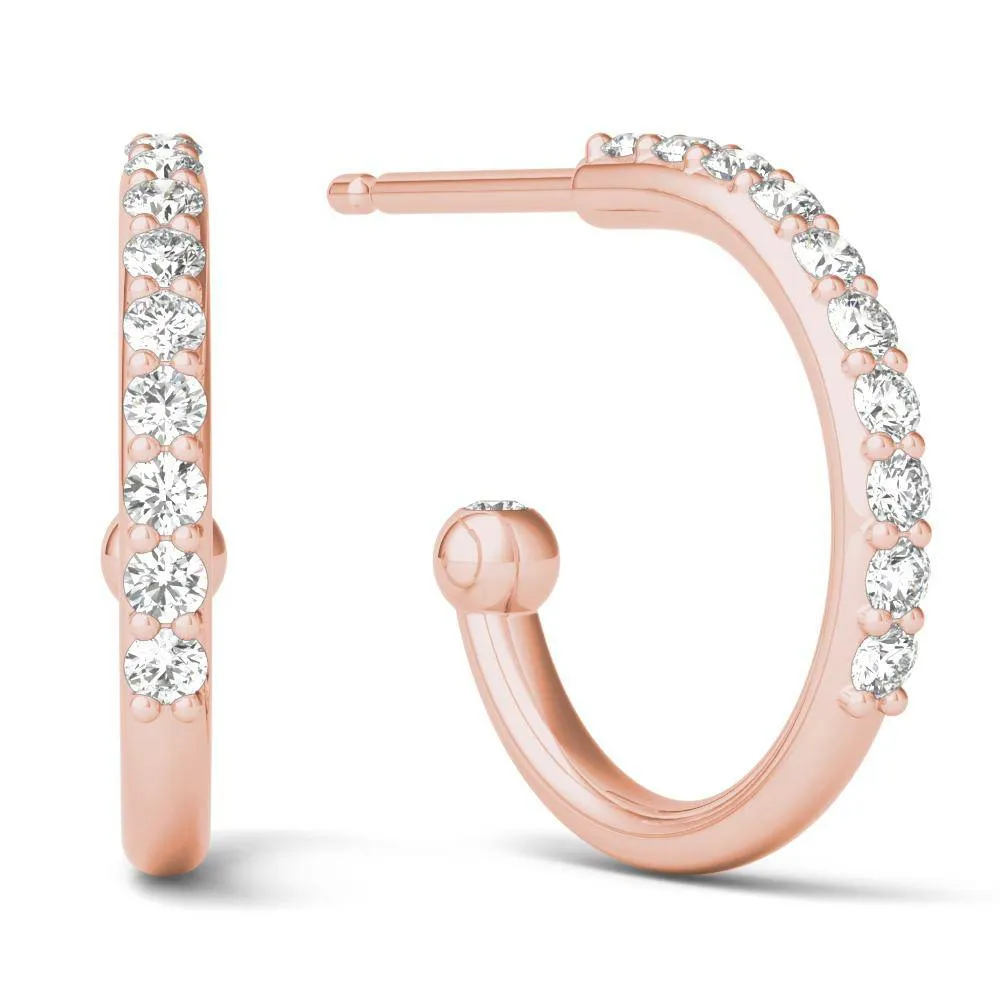 Kendall Crystal Hoops