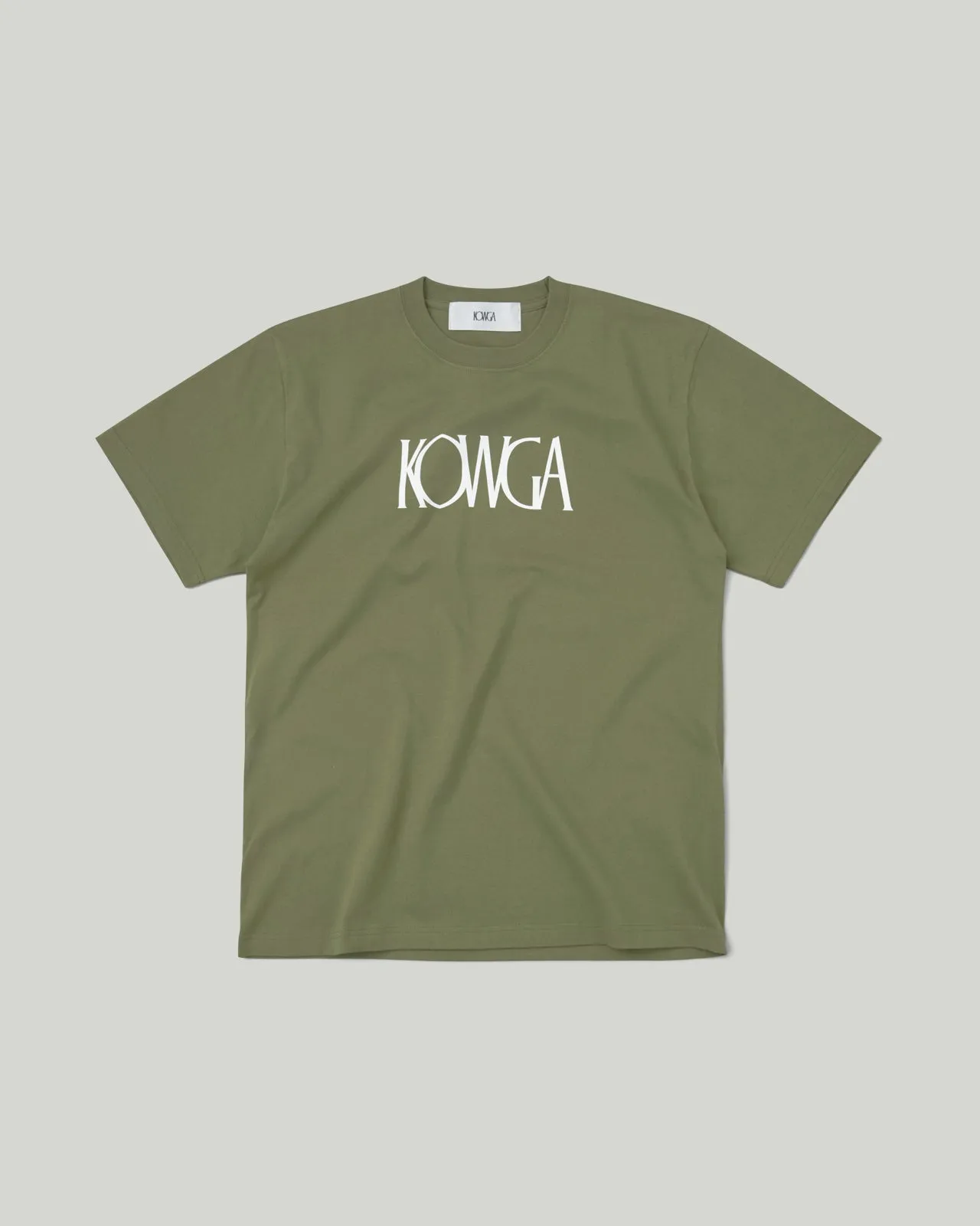 Khakis Exclusive Tee Olive / White