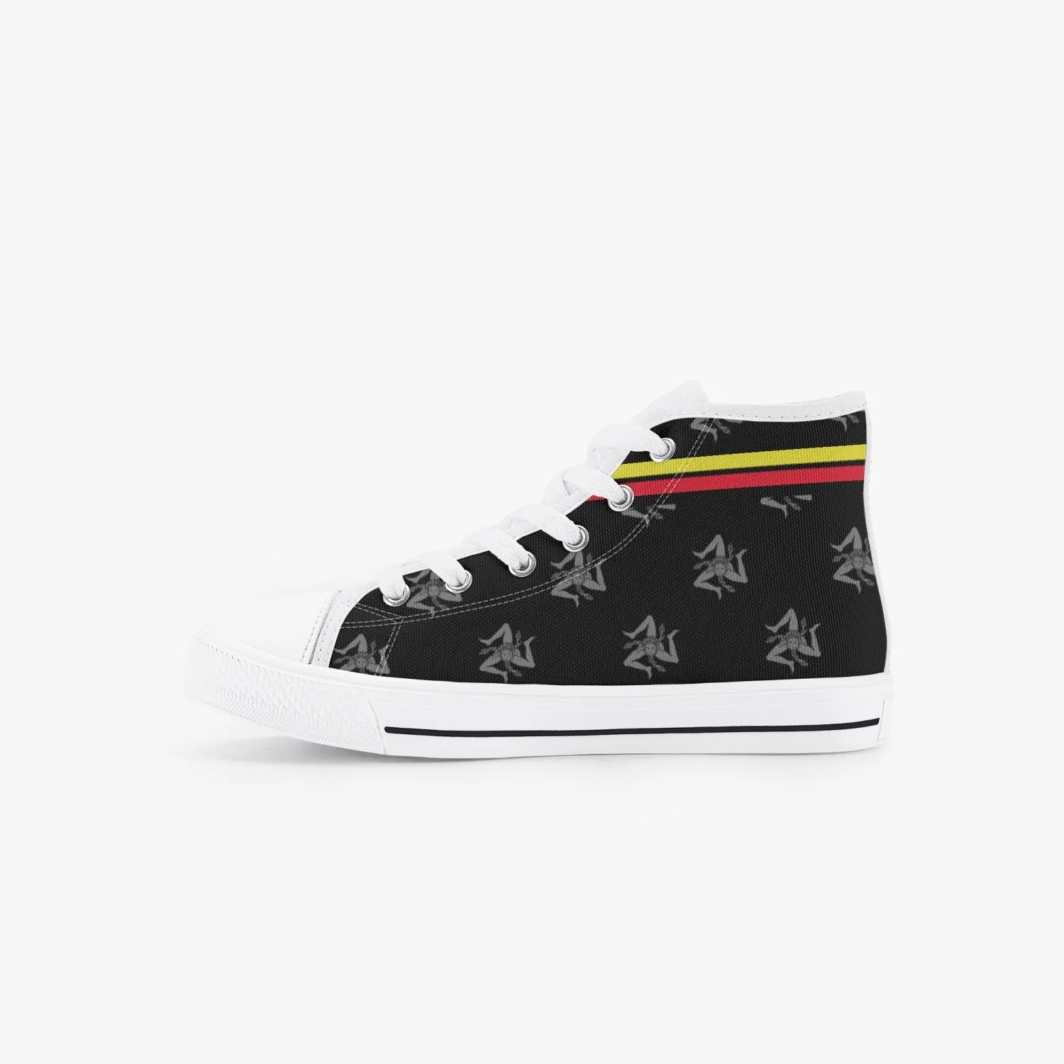 Kid’s High-Top Shoes Siclian pattern