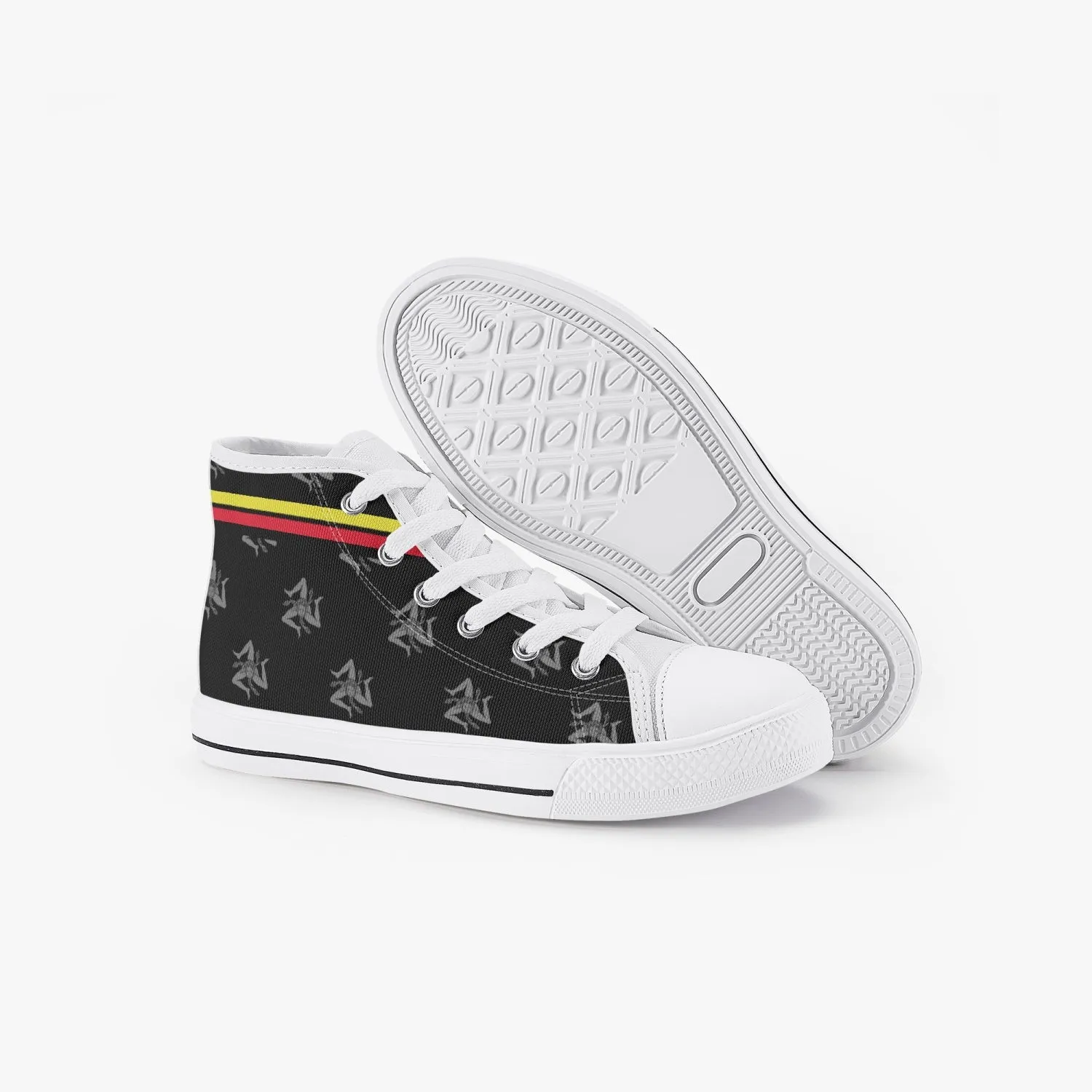 Kid’s High-Top Shoes Siclian pattern