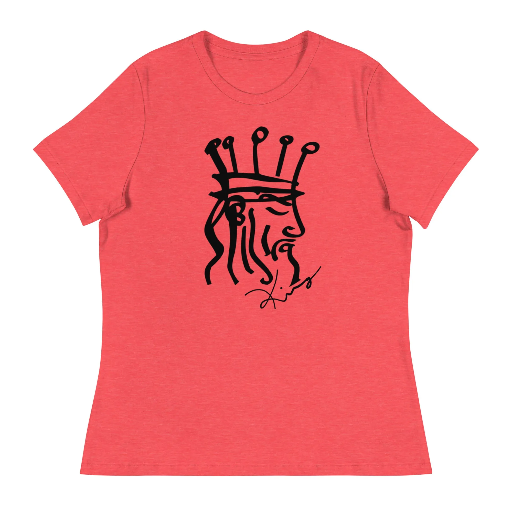 King Women's Relaxed T-Shirt (Multiple Colors)