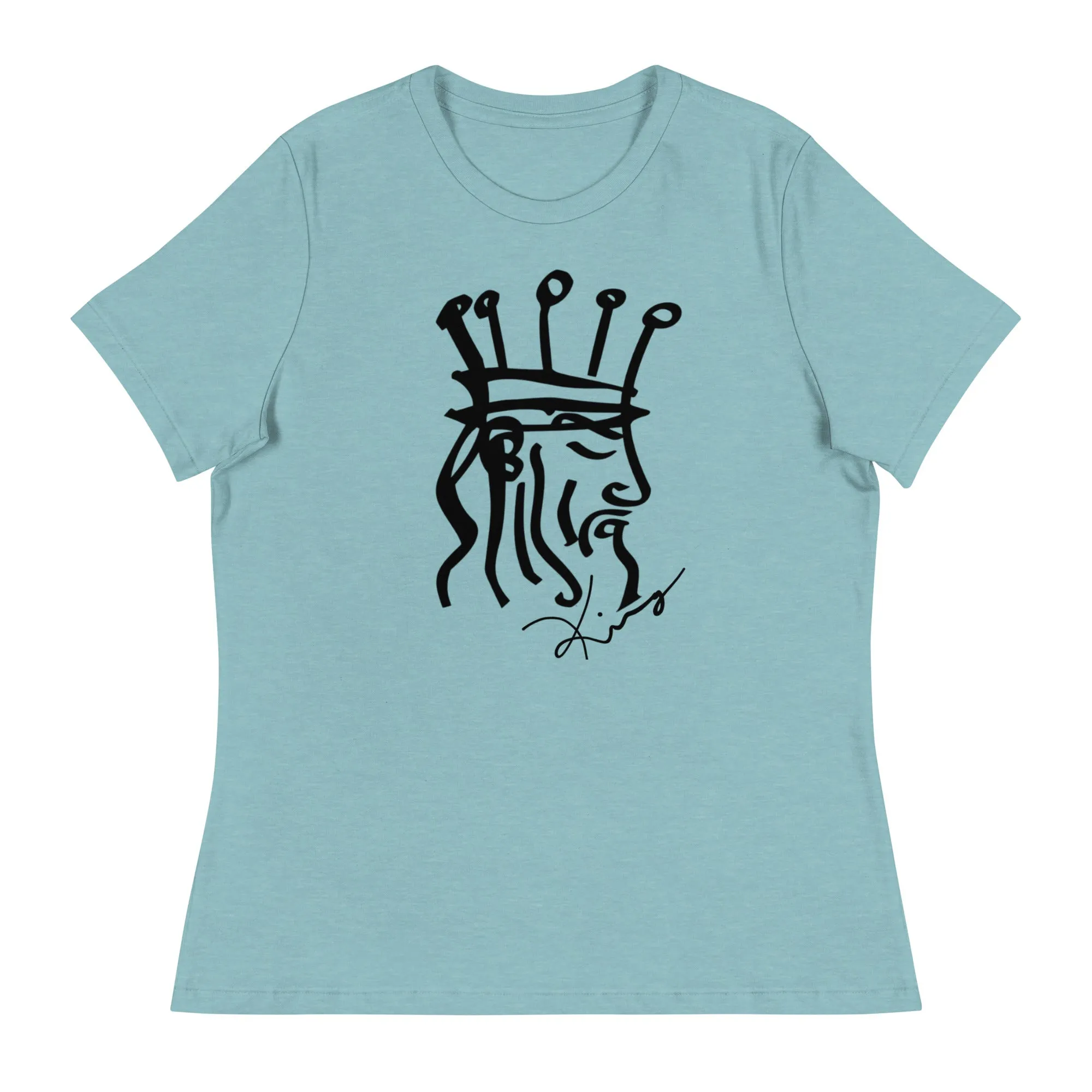 King Women's Relaxed T-Shirt (Multiple Colors)